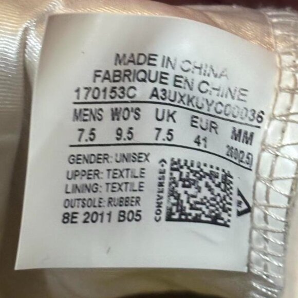 Converse Chuck 70 Crispus Attucks 1955 Championship Sneakers - $88 - Picture 6 of 6